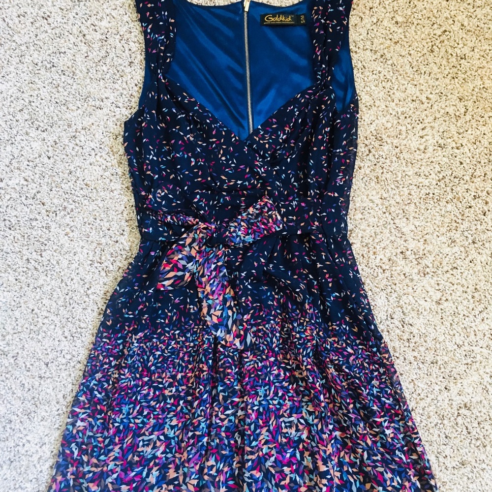 Cute Summer Dress Confetti GOLDKID size S/M